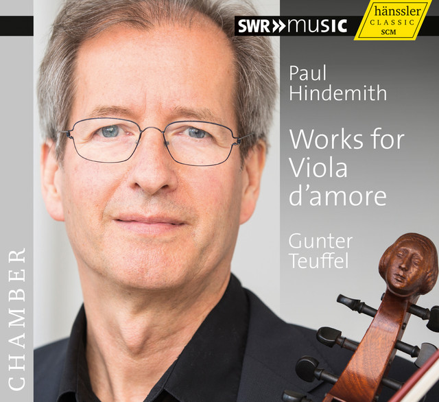 Hindemith: Works for Viola d'amore cover