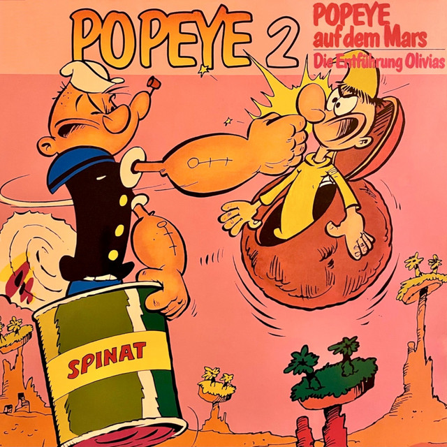 Teil 2 - Folge 2: Popeye auf dem Mars / Die Entführung Olivias cover art