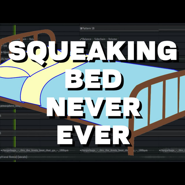 SQUEAKING BED NEVER EVER cover art