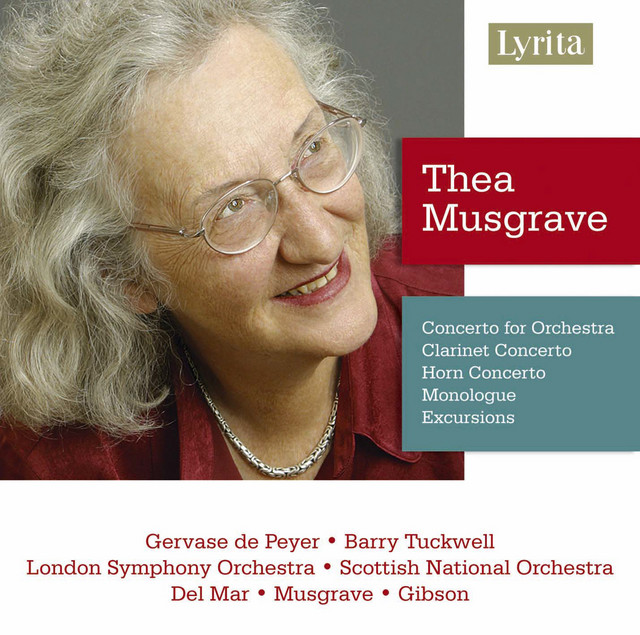 Musgrave: Concerto for Orchestra, Clarinet Concerto, Horn Concerto, Monologue & Excursions cover