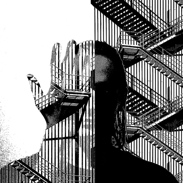 Stairwell cover art