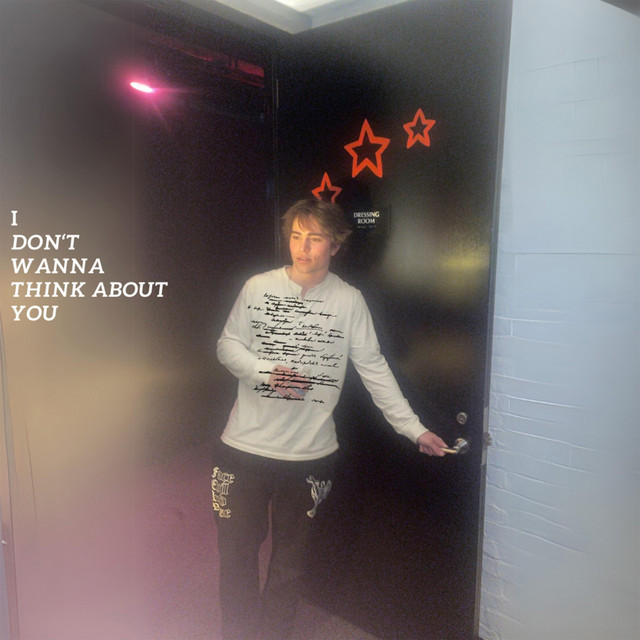 i don't wanna think about you cover art