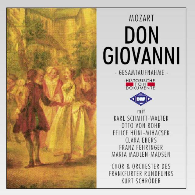 Wolfgang Amadeus Mozart: Don Giovanni cover art