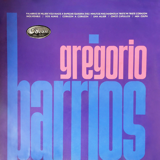 Gregorio Barrios cover art