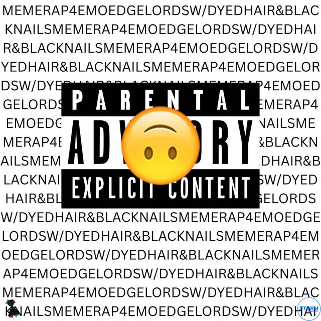MEME RAP 4 EMO EDGELORDS W/ DYED HAIR & BLACK NAILS cover art