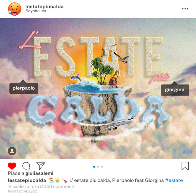 L'estate più calda (feat. Giorgina) cover