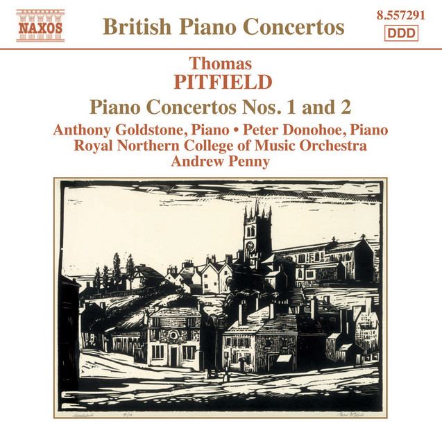 Pitfield: Piano Concertos Nos. 1 and 2 / Xylophone Sonata cover art