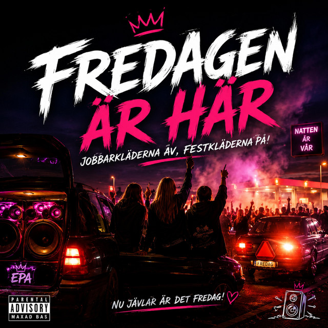 Omslag till Fredagen är här