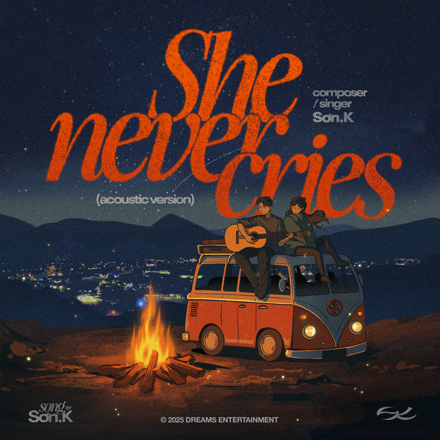 She Never Cries cover art