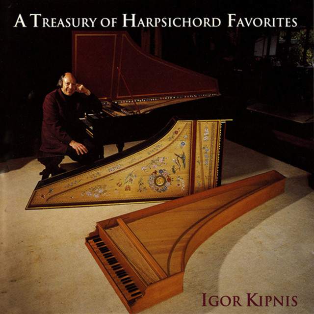 A Treasury of Harpsichord Favorites cover
