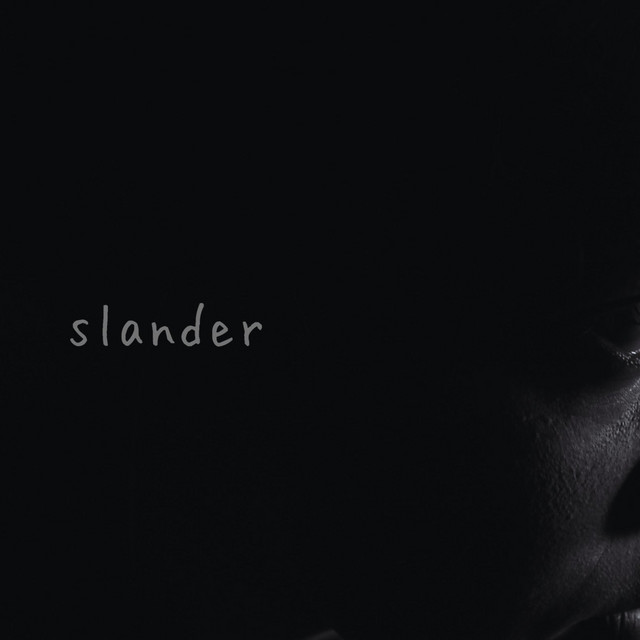 slander cover art