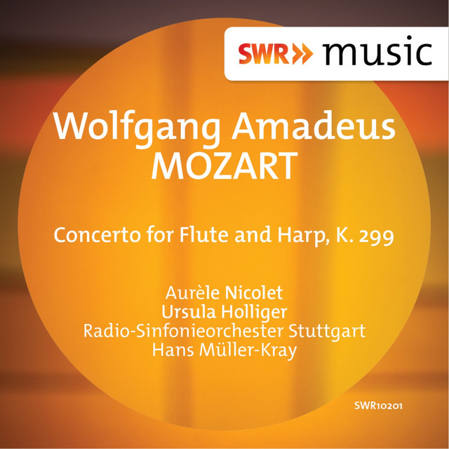 Mozart: Concerto for Flute & Harp, K. 299 cover art