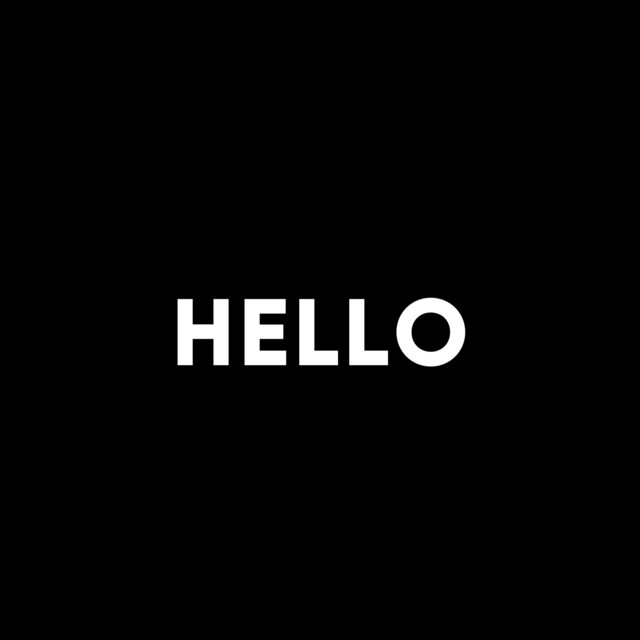 Hello cover art
