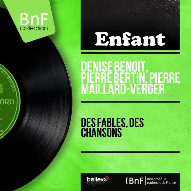 Des fables, des chansons (Mono version) cover art