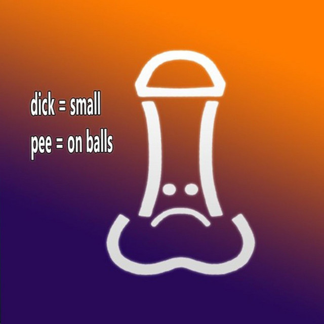 Dick So Small That I Pee On My Balls cover