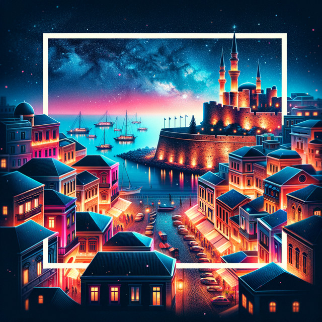 Rhodes in the Night