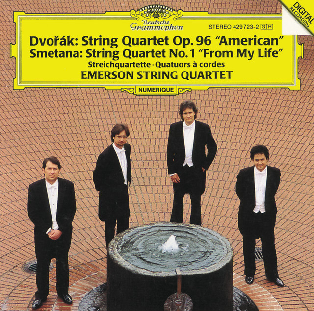 Dvorák: String Quartet No.12 "American" / Smetana: String Quartet No.1 "From My Life" cover art