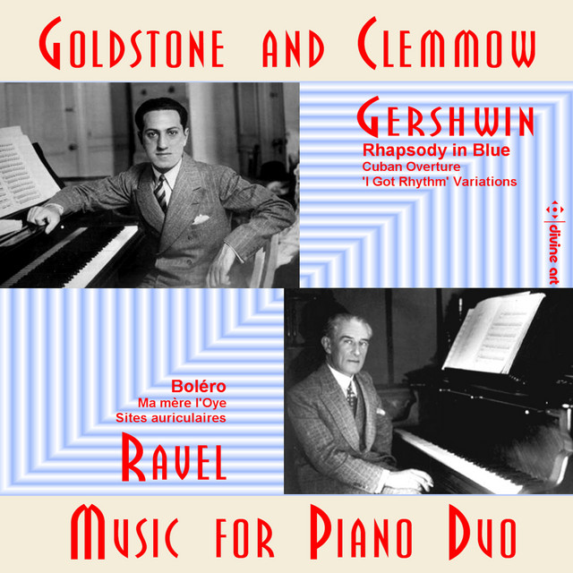 Gershwin & Ravel: Music for Piano Duo cover