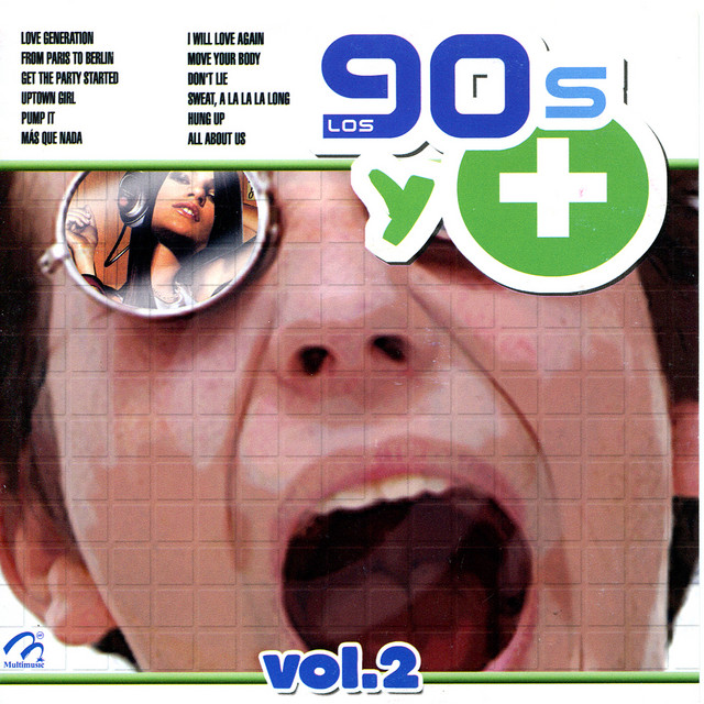 Los 90's y +, Vol. 2 cover art