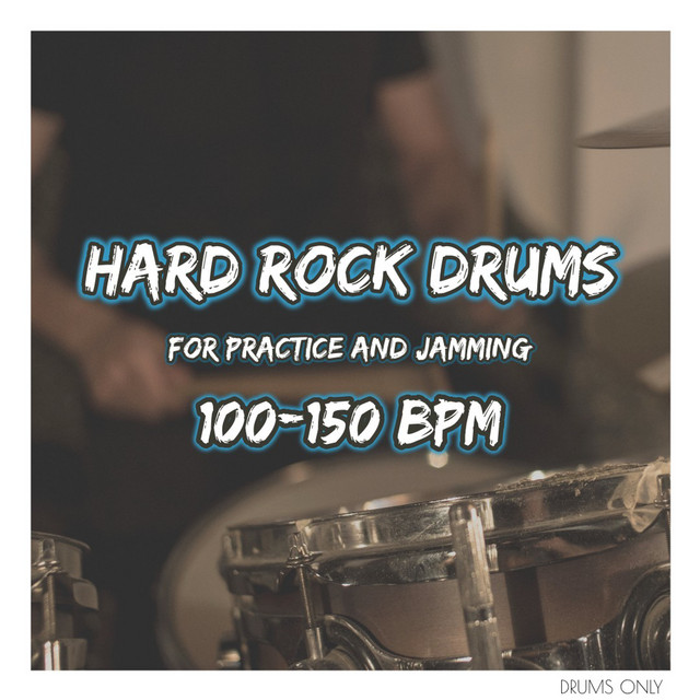 Hard Rock Drums for Practice and Jamming cover art