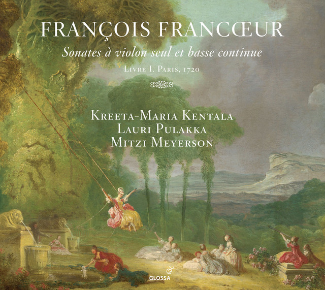 Francœur: 10 Sonatas for Violin & Continuo, Book 1 cover art