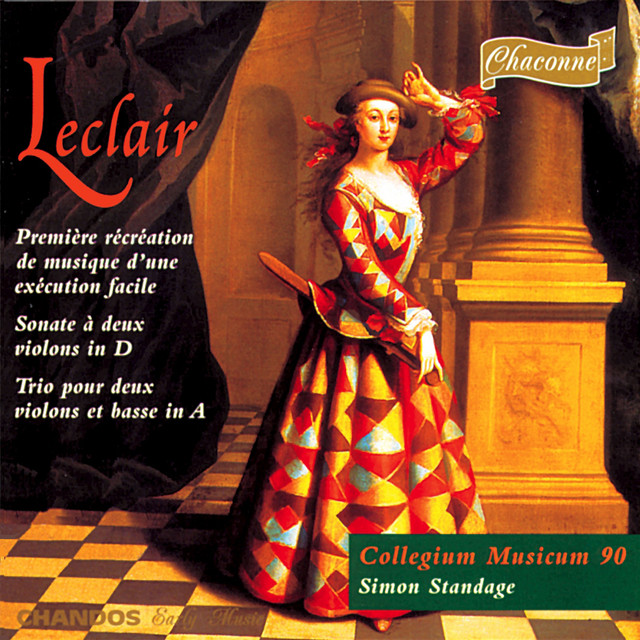 Leclair: Première récréation de musique d'une exécution facile, Sonata in D Major & Trio in A Major cover art