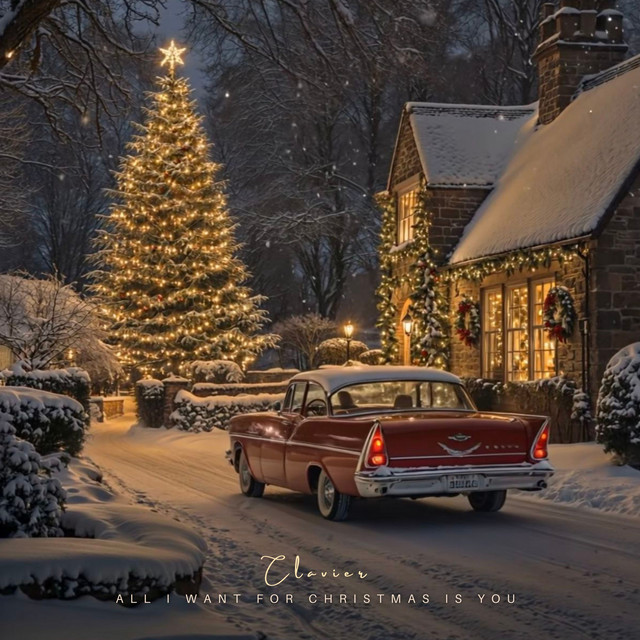 Обкладинка: All I want for Christmas is You - Piano Version — Clavier