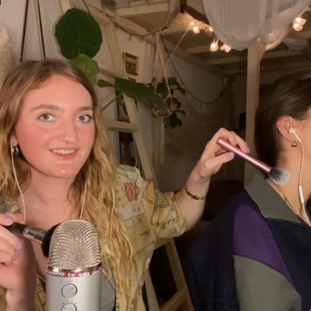 ASMR My Friend Tries Giving Me Tingles cover art