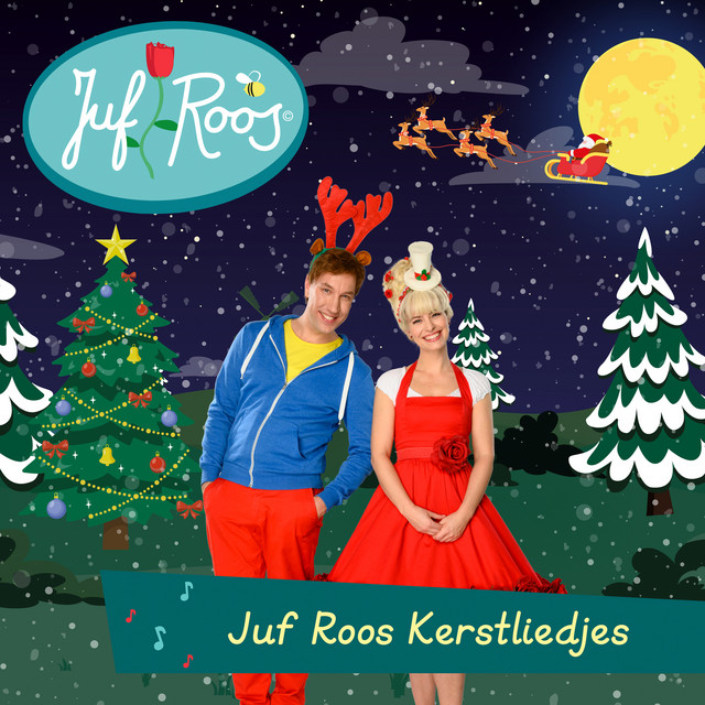 Juf Roos Kerstliedjes cover art