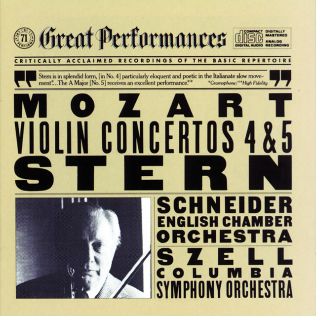 Mozart: Violin Concertos Nos. 4 & 5