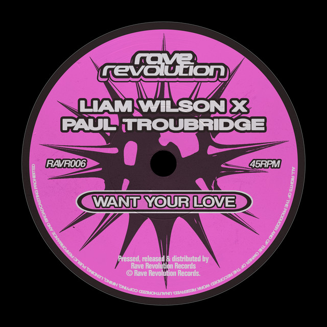 Want Your Love - Extended Mix album art