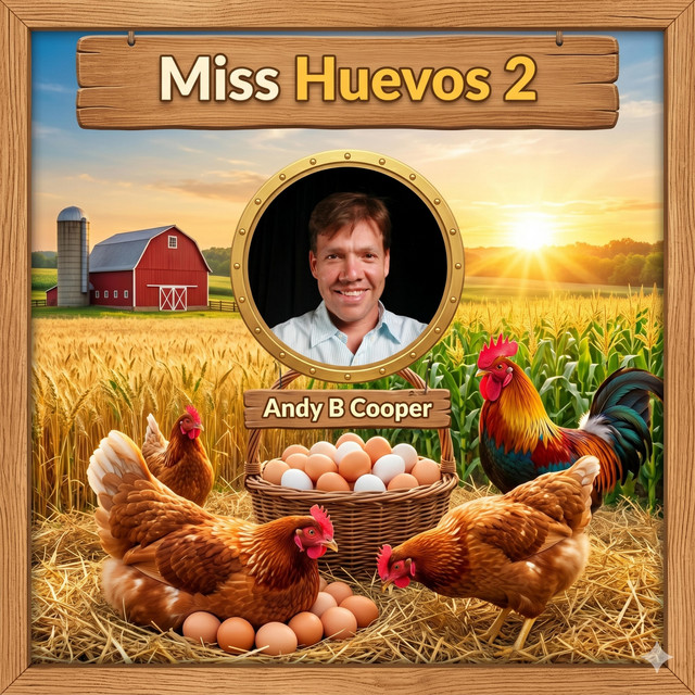 Miss Huevos 2 (¡Llegaron!) album cover by Andy B Cooper