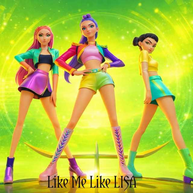 Album cover for Like Me Like LISA by KPop Demon Cast Hunters