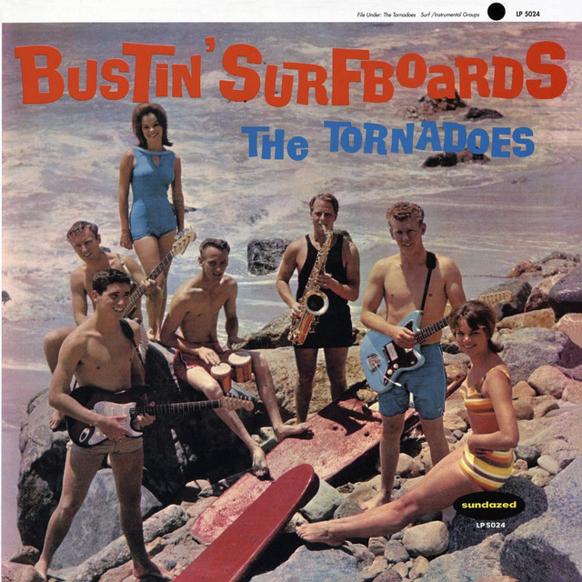 Bustin' Surfboards cover art
