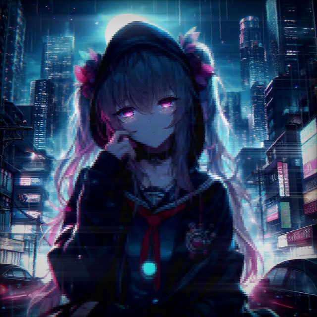 Обкладинка: rain at night — QvinBeats
