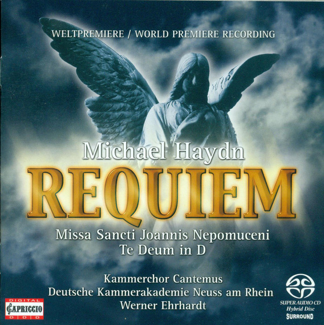 Haydn, M.: Requiem in C Minor / Missa Sancti Joannis Nepomuceni / Te Deum in D Major
