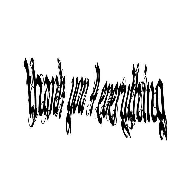 thank you 4 everything cover art