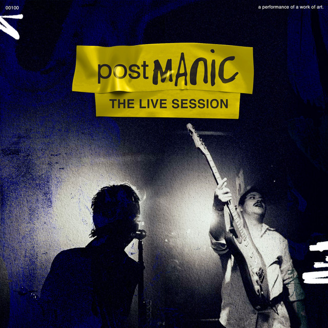 postMANIC: the live session cover art