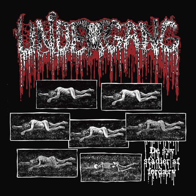 De syv stadier af fordærv cover art