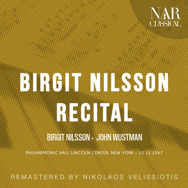 Birgit Nilsson Recital cover art