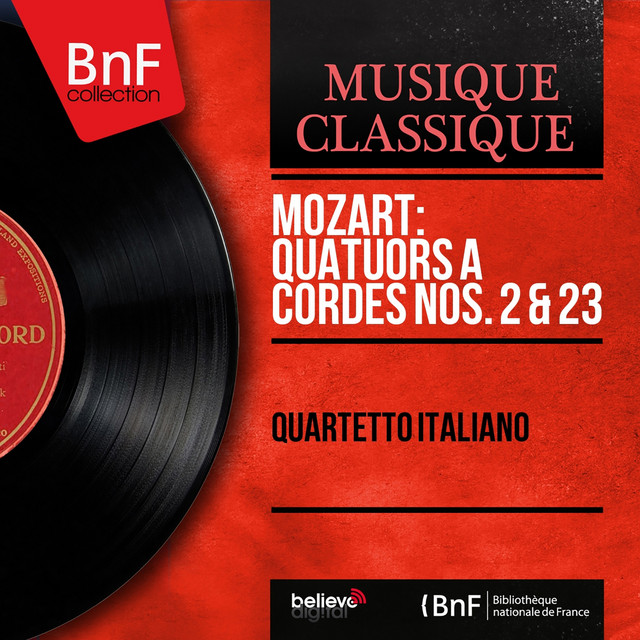 Mozart: Quatuors à cordes Nos. 2 & 23 (Mono Version) cover art