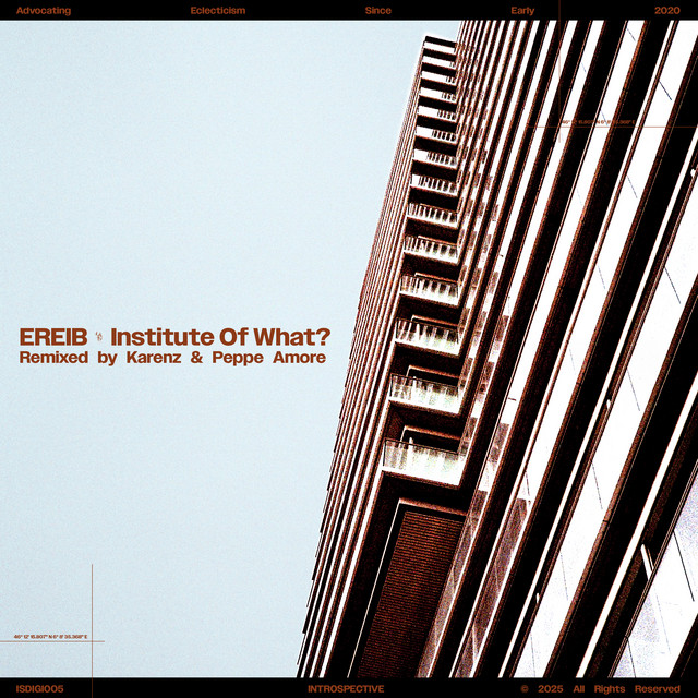 Institute Of What? EP cover art
