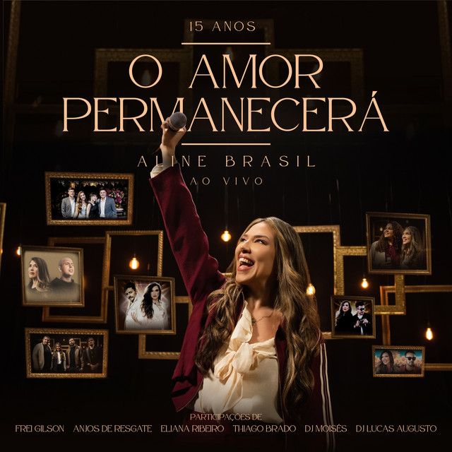 O Amor Permanecerá: Aline Brasil 15 anos (Ao Vivo) cover art