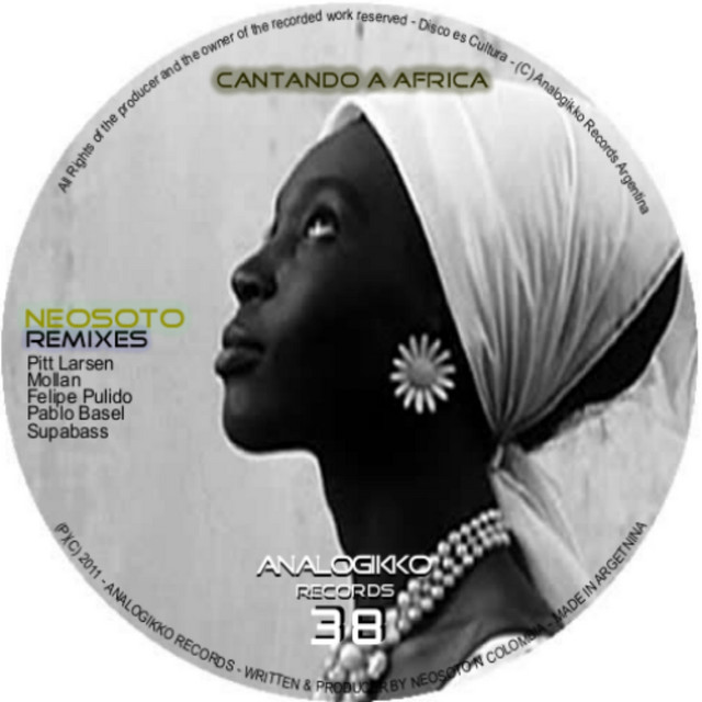 Canto Africano - Pitt Larsen Remix cover art