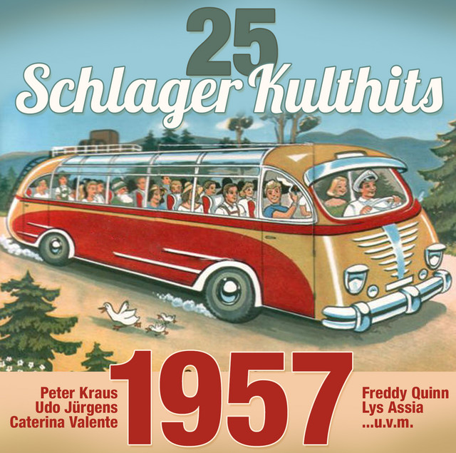 25 Schlager Kulthits: 1957 cover