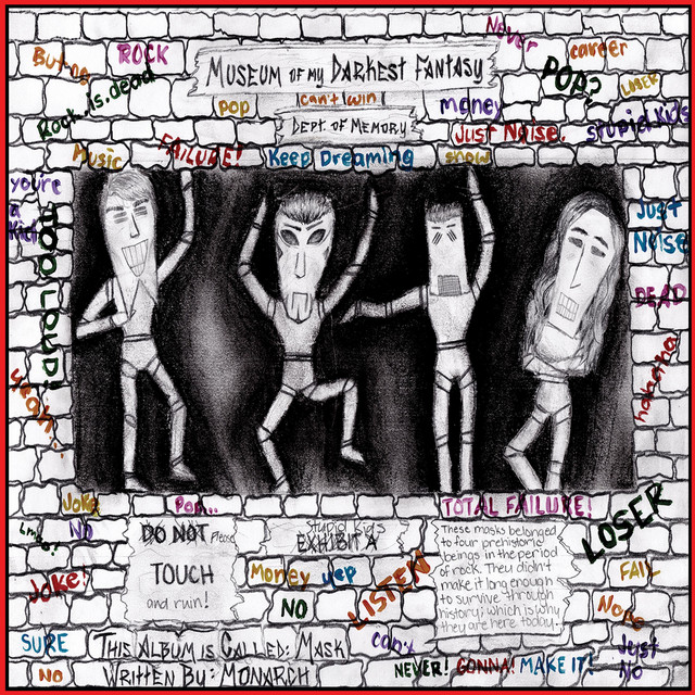 Mask cover art