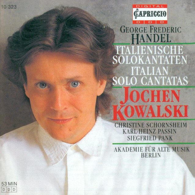 Handel, G.F.: Cantatas - Hwv 109, 112, 132C, 166, 175 cover