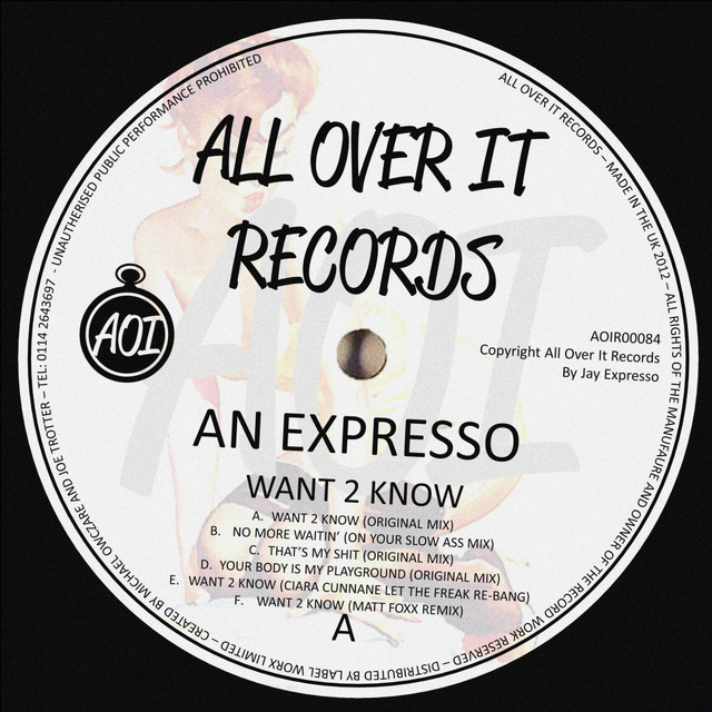Want 2 Know cover