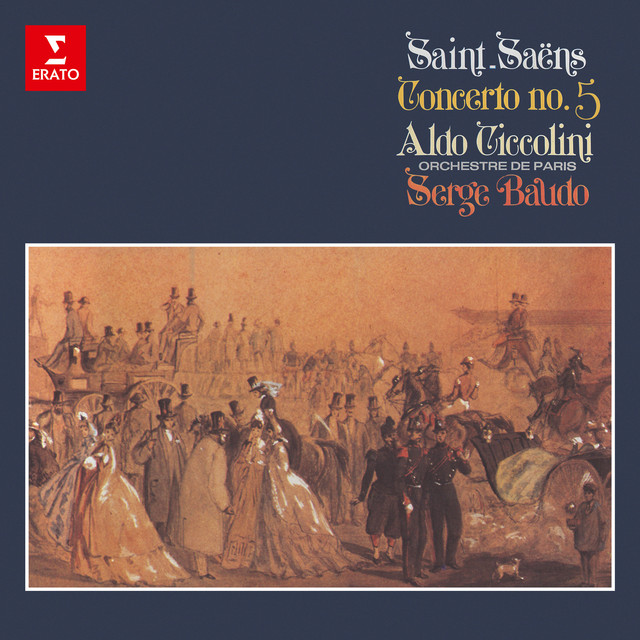 Saint-Saëns: Piano Concerto No. 5, Op. 103 "Egyptian" & Études, Op. 135 cover art