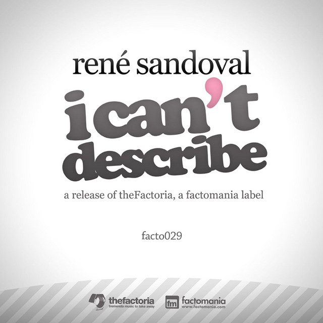 I Can't Describe cover art